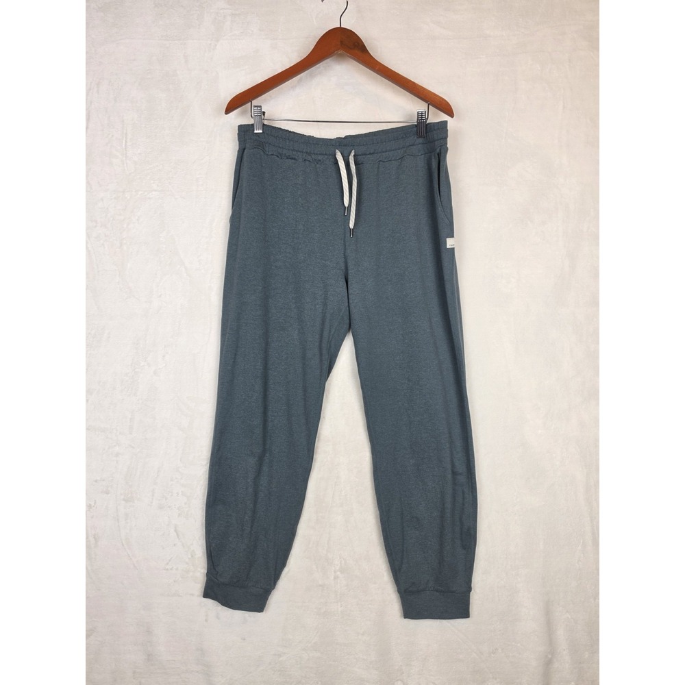 Vuori Sunday Performance Jogger Mens XL Green Recycled Poly Drawstring